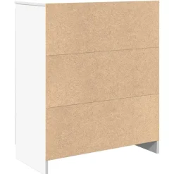 vidaXL Aparador con cajón 71x35x84 cm madera de ingeniería Blanco Online