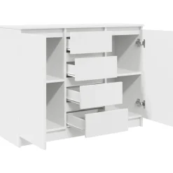 vidaXL Armarios Y Almacenamiento-Aparador con cajones 100,5x35x76 cm madera de ingeniería