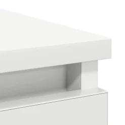 vidaXL Aparador con cajones 71x35x84 cm madera de ingeniería Blanco Hot