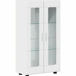vidaXL Aparador con estante FLORIN 55,5 x 29 x 103 cm brillante Outlet