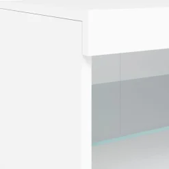 vidaXL Armarios Y Almacenamiento-Aparador con luces LED 60x37x67 cm