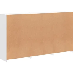 vidaXL Armarios Y Almacenamiento-Aparador con luces LED 181,5x37x100 cm