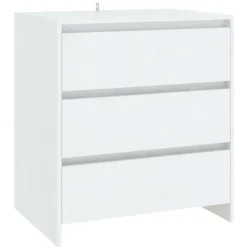 vidaXL Aparador de 2 piezas madera manufacturada blanca Blanco Best