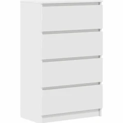 vidaXL Armarios Y Almacenamiento-Aparador de madera contrachapada 60x35x98,5 cm