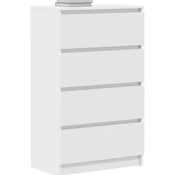vidaXL Armarios Y Almacenamiento-Aparador de madera contrachapada 60x35x98,5 cm