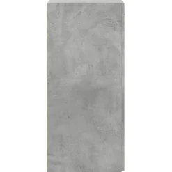 vidaXL Aparador de madera de ingeniería gris hormigón 50x42,5x93 cm Gris hormig&oacute;n Outlet