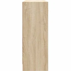 vidaXL Armarios Y Almacenamiento-Aparador de madera de ingeniería color 91x28x75 cm
