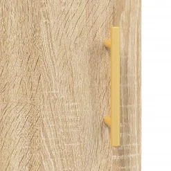 vidaXL Armarios Y Almacenamiento-Aparador de madera de ingeniería 90x34x80 cm
