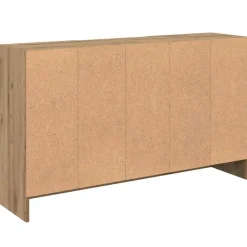 vidaXL Armarios Y Almacenamiento-Aparador de madera de ingeniería 120x30,5x70 cm
