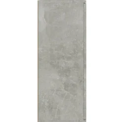 vidaXL Aparador de madera contrachapada gris hormigón 91x29,5x75 cm Gris hormigón New