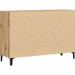 vidaXL Armarios Y Almacenamiento-Aparador de madera de ingeniería 103,5x35x70 cm
