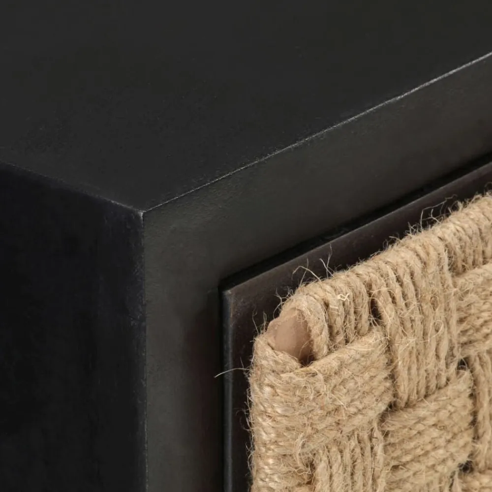 vidaXL Armarios Y Almacenamiento-Aparador de madera maciza de mango 60x35x70 cm