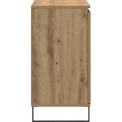 vidaXL Aparador de madera de ingeniería 101,5x35x70 cm Roble artisan Sale
