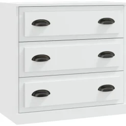 vidaXL Armarios Y Almacenamiento-Aparador de madera contrachapada 70x35,5x67,5 cm