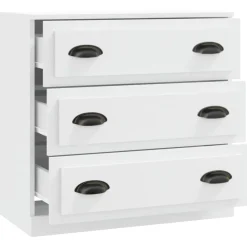vidaXL Armarios Y Almacenamiento-Aparador de madera contrachapada 70x35,5x67,5 cm
