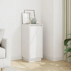 vidaXL Armarios Y Almacenamiento-Aparador de madera maciza de pino 31,5x34x75 cm