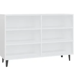 vidaXL Armarios Y Almacenamiento-Aparador de madera contrachapada 103,5x35x70 cm