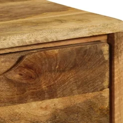 vidaXL Armarios Y Almacenamiento-Aparador de madera maciza de mango 90x30x69 cm