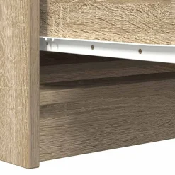 vidaXL Armarios Y Almacenamiento-Aparador de madera contrachapada 100x35x76 cm