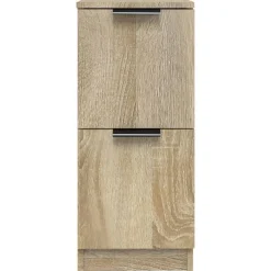 vidaXL Armarios Y Almacenamiento-Aparador de madera contrachapada 30x30x70 cm