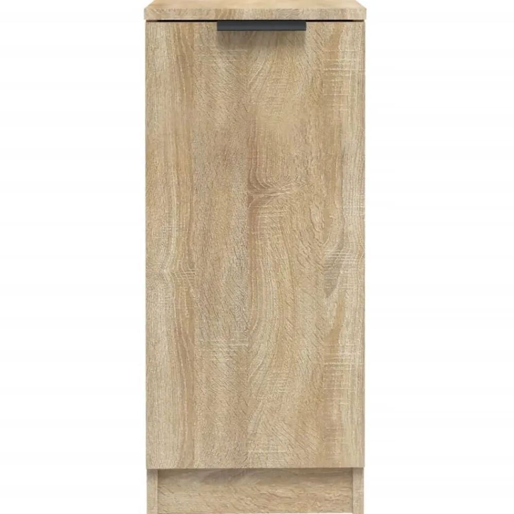 vidaXL Aparador de madera contrachapada 30x30x70 cm Roble Sonoma Discount