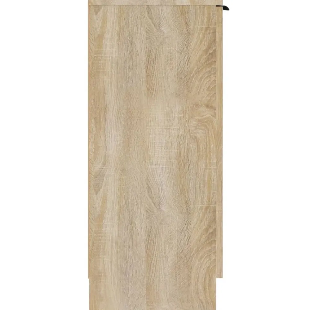 vidaXL Aparador de madera contrachapada 30x30x70 cm Roble Sonoma Discount