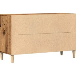 vidaXL Aparador de madera de ingeniería envejecida 100x36x60 cm Madera antigua Sale