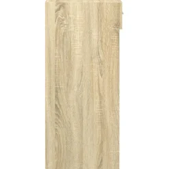 vidaXL Aparador de madera de ingeniería 40x42,5x93 cm Roble Sonoma Sale