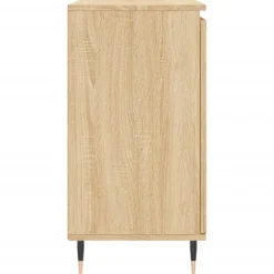 vidaXL Aparador de madera de ingeniería 101,5x35x70 cm Roble Sonoma New