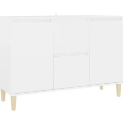 vidaXL Armarios Y Almacenamiento-Aparador de madera de ingeniería 101x35x70 cm