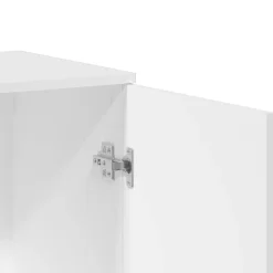 vidaXL Armarios Y Almacenamiento-Aparador de madera de ingeniería 79x38x80 cm