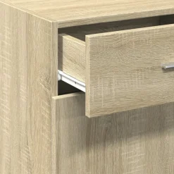 vidaXL Armarios Y Almacenamiento-Aparador de madera de ingeniería 50x42,5x93 cm