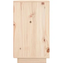 vidaXL Aparador de madera maciza de pino 111x34x60 cm Natural Online