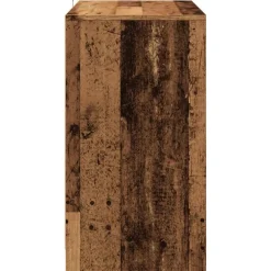 vidaXL Armarios Y Almacenamiento-Aparador de madera de ingeniería envejecida 70x41x75 cm