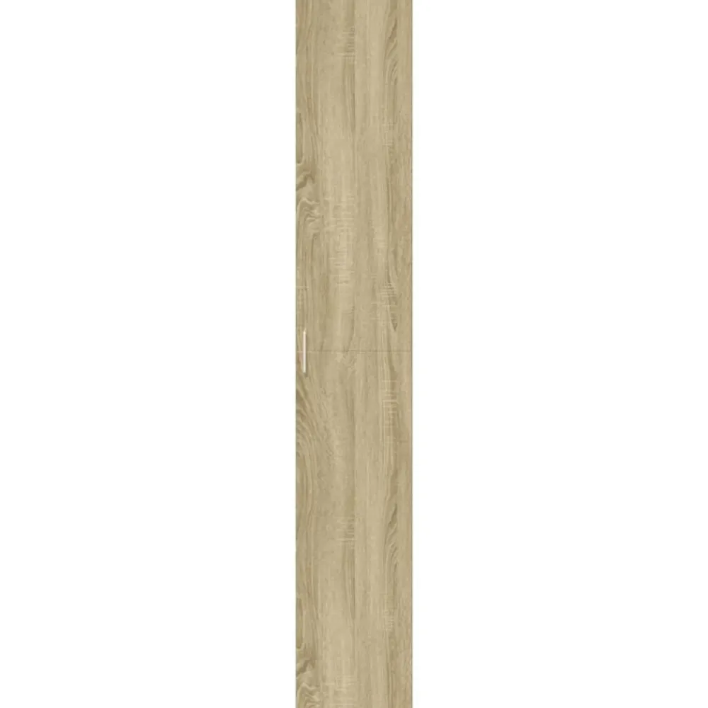 vidaXL Aparador de madera de ingeniería 30x42,5x185 cm Roble Sonoma Online