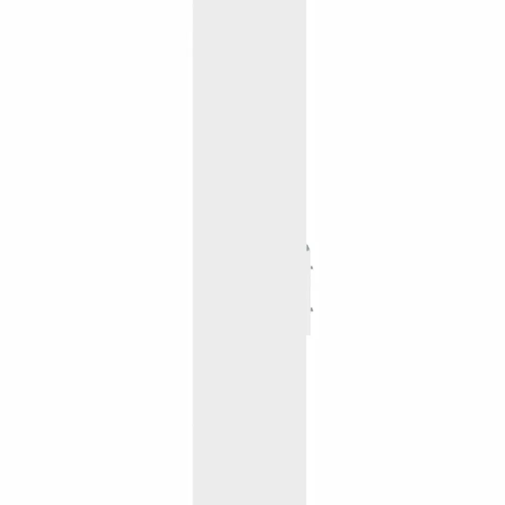 vidaXL Aparador de madera de ingeniería 30x42,5x185 cm Blanco Sale