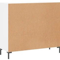 vidaXL Armarios Y Almacenamiento-Aparador de madera de ingeniería 90x34x80 cm