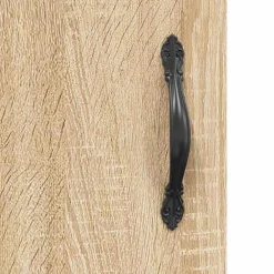 vidaXL Aparador de madera de ingeniería 69,5x34x90 cm Roble Sonoma Outlet