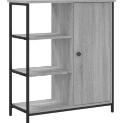 vidaXL Aparador de madera de ingeniería 70x30x80 cm Gris sonoma Sale