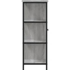 vidaXL Aparador de madera de ingeniería 70x30x80 cm Gris sonoma Sale