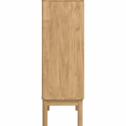 vidaXL Armarios Y Almacenamiento-Aparador FLORO Marrón cera 70 x 30 x 70,5 cm