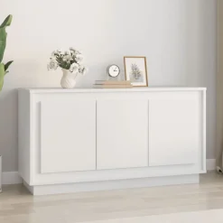 vidaXL Armarios Y Almacenamiento-Aparador madera contrachapada 102x35x55 cm