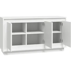 vidaXL Armarios Y Almacenamiento-Aparador madera contrachapada 102x35x55 cm