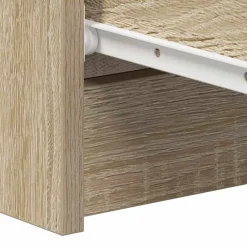 vidaXL Aparador madera contrachapada color 60x35x98,5 cm Roble Sonoma