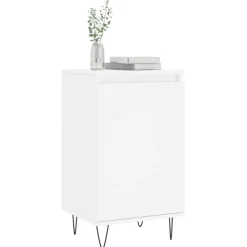 vidaXL Aparador madera de ingeniería 40x35x70 cm Blanco Outlet