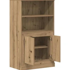 vidaXL Armarios Y Almacenamiento-Aparador madera de ingeniería artisian 60x35,5x103,5 cm