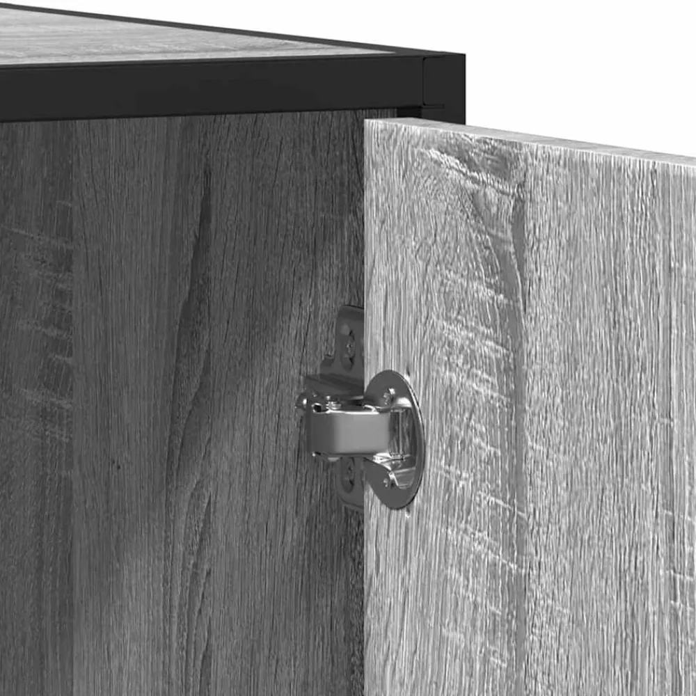 vidaXL Armarios Y Almacenamiento-Aparador madera de ingeniería 94x35x76 cm
