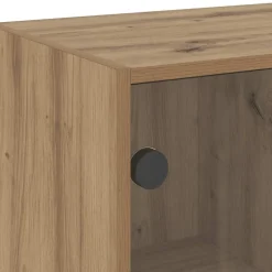 vidaXL Aparador madera de ingeniería roble artiasian 102x37x75,5 cm artisian oak Clearance