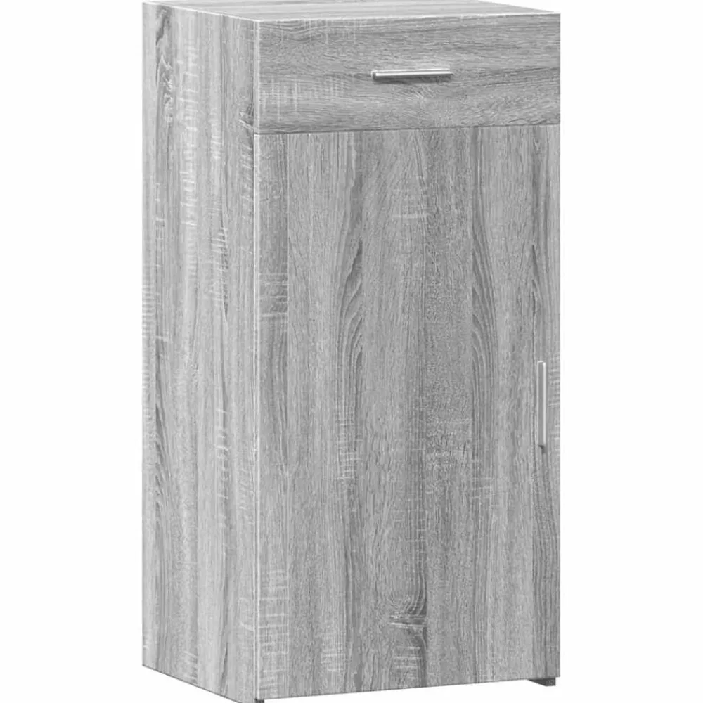 vidaXL Aparador madera de ingeniería 45x42,5x93 cm Gris sonoma