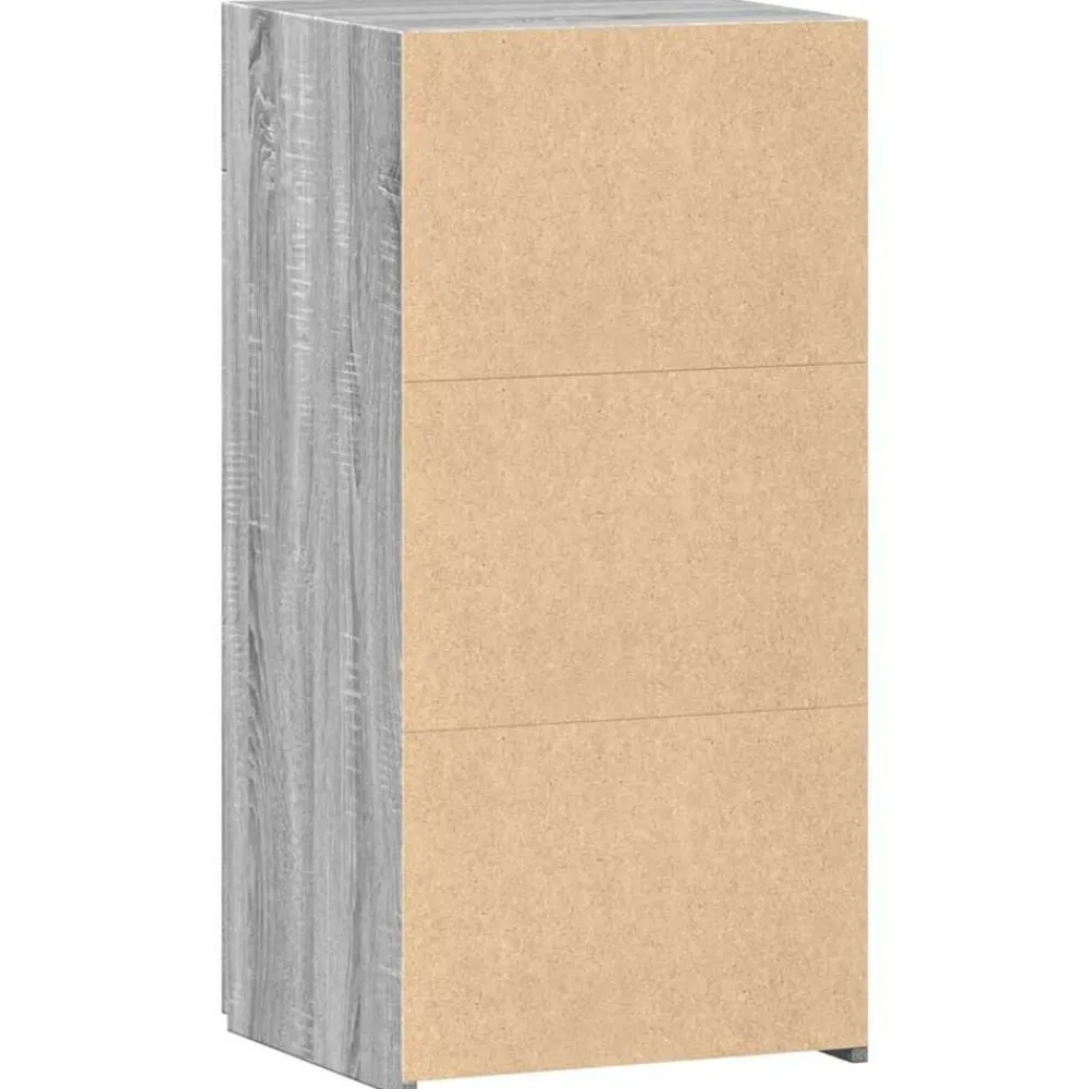 vidaXL Aparador madera de ingeniería 45x42,5x93 cm Gris sonoma